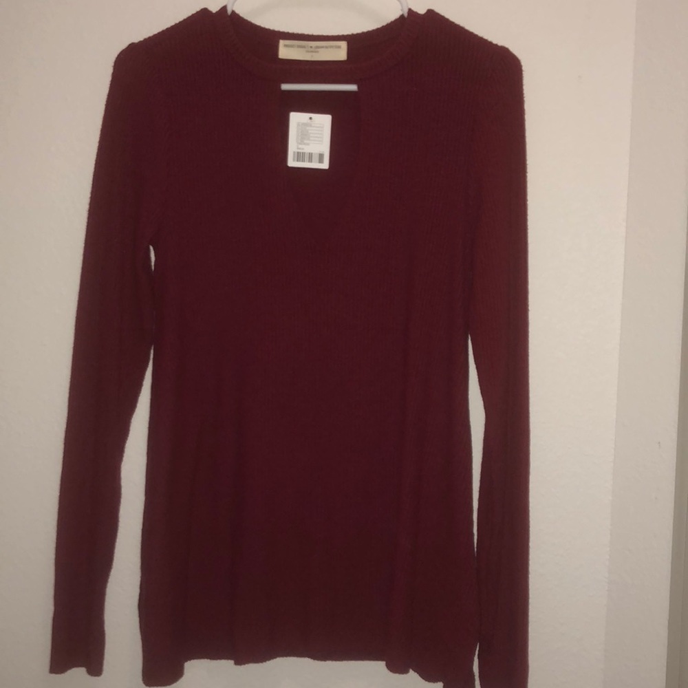 Red sweater